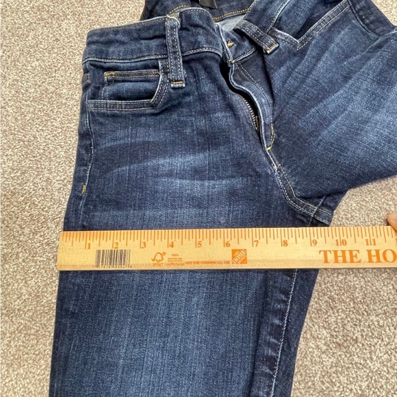 Joes the honey bootcut jeans sz 28W mid rise dark wash stretch frayed hem jeans - Picture 7 of 12